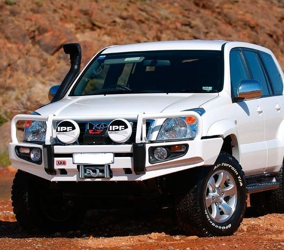Передний силовой бампер ARB серии Deluxe Toyota Land Cruiser Prado 120 [3221410]