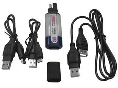 Универсальное влагозащищённое зарядное устройство с удлинителем USB 5В 1А