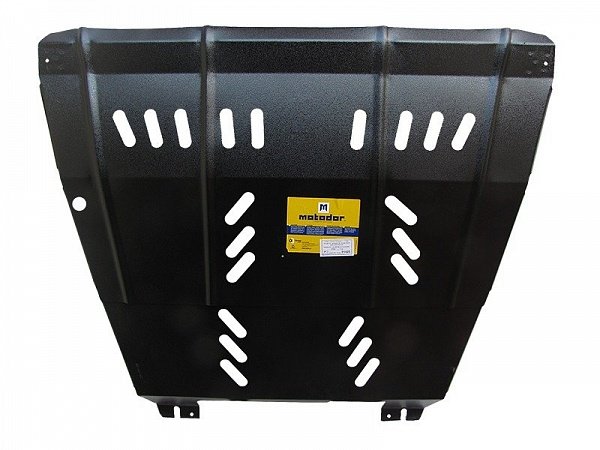 Защита картера двигателя, КПП Nissan Almera Classic (B10) 2006-2013 V= все (сталь 2 мм)
