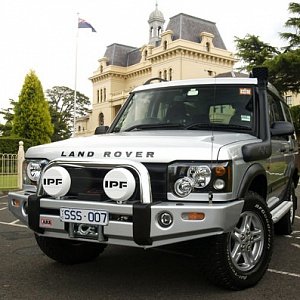 Передний силовой бампер Sahara Winch Bar для Land Rover Discovery II late [3932020]