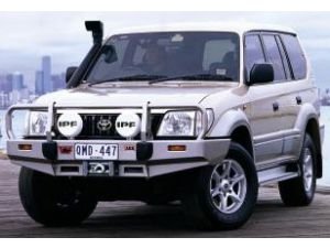Силовой передний бампер ARB для Toyota Land Cruiser Prado 90 с 2000 до 2003 года (под лебедку)