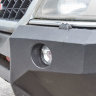 Силовой передний бампер с квадратом под лебедку, Pajero Sport / Montero Sport