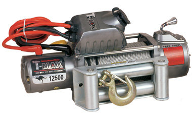 Лебедка электрическая T-Max EW12500 OUTBACK (5665 кг, 12 вольт)