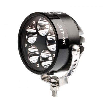 Фара светодиодная NANOLED ULTRA PRO 50W, КРУГЛАЯ, 5 LED CREE XM-L2 D 90мм