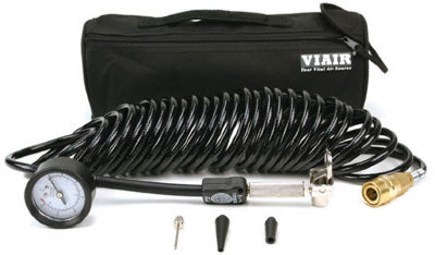 Шланг для подкачки колёс Viair (с манометром до 4 атмосфер, 7.6м)