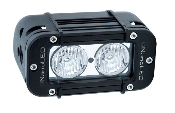 Фара светодиодная NANOLED 20W, 2 LED CREE X-ML, Euro 116*64,5*92 мм