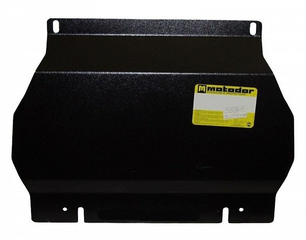 Защита картера двигателя, КПП, ПДФ Mitsubishi Pajero Sport II 2008- V=3,0i (сталь 3 мм)