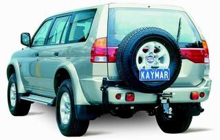 Kaymar. фаркоп усиленный под калитку Mitsubishi Sport STD-bar (без калитки)