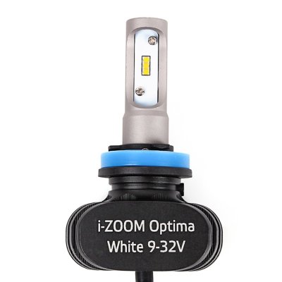 H11 Optima LED i-ZOOM, Seoul-CSP, Warm White, 9-32V, 2 лампы