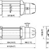 Лебедка автомобильная электрическая ComeUp Seal Gen2 12.5 (12 вольт)